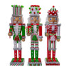 STRIPES AND POLKA DOTS NUTCRACKER - F2464