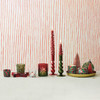 RECYCLED GLASS MOSAIC VOTIVE HOLDER - XT0553
