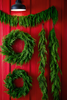 REAL TOUCH NORFOLK PINE WREATH - 30 INCH  - W4641849