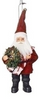 SANTA W/WREATH - 131412