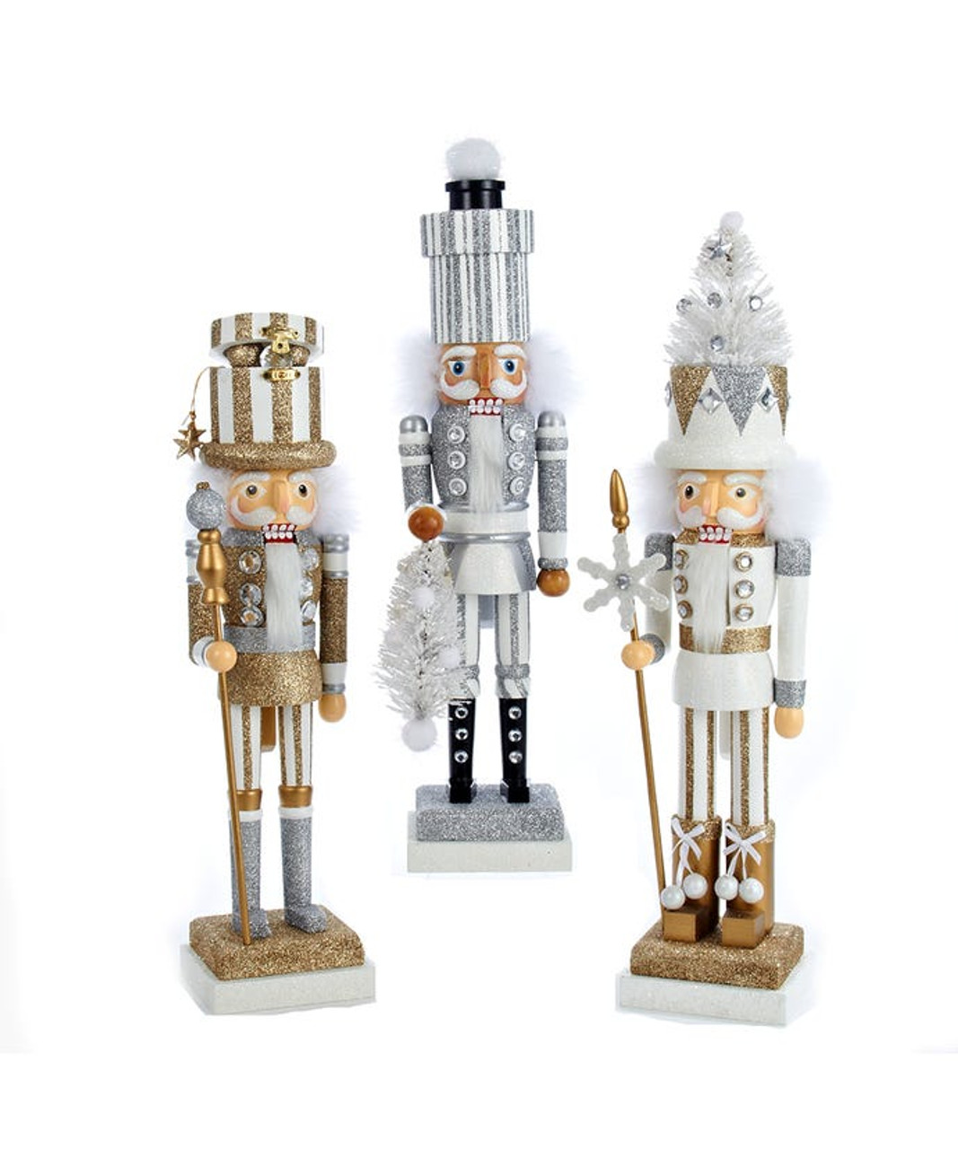 Hollywood Nutcrackers Hollywood Clara Prince Nutcracker, 18-Inch, Multicolored,HA0625