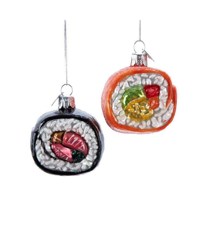 Kurt Adler Noble Gems Sushi Platter Ornament - Thumbnail 5