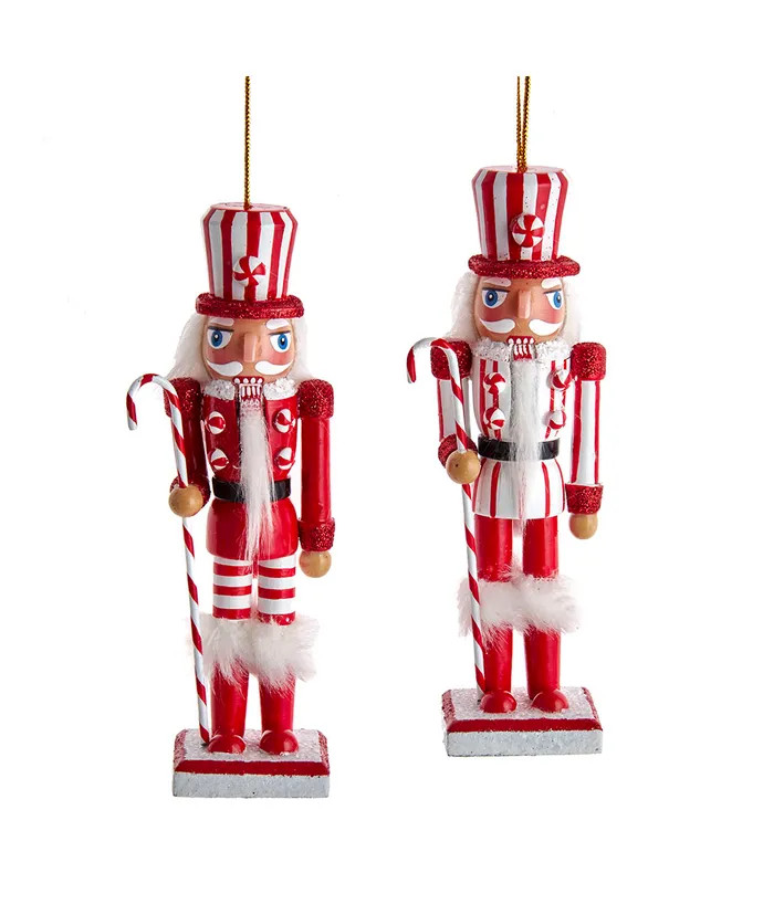 Kurt Adler Steinbach Peppermint King Nutcracker