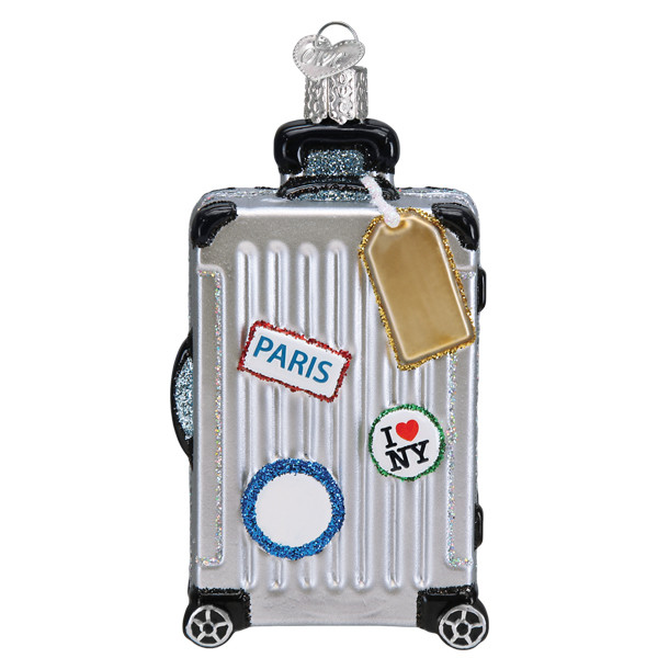 Rolling Suitcase Ornament - Thumbnail 3