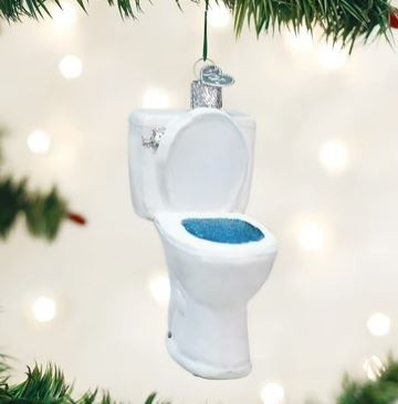 The Throne Toilet Ornament