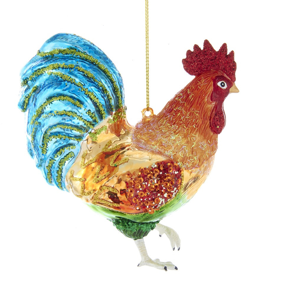 Kurt Adler Rooster Ornament