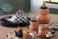 Courtly Check for Halloween