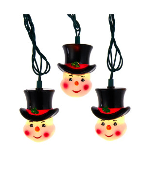 SNOWMAN HEAD LIGHT SET - UL4362