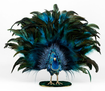 OPEN TAIL FEATHER PEACOCK - 35-21292
