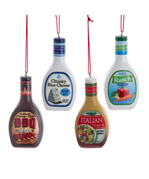 CONDIMENT BOTTLE ORNAMENT - J8815