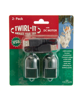 2 PACK TWIRL-IT WITH MOTOR - USB0015