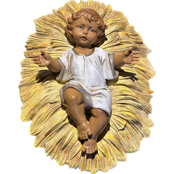 BABY JESUS WITH MANGER 27" SCALE - 14922