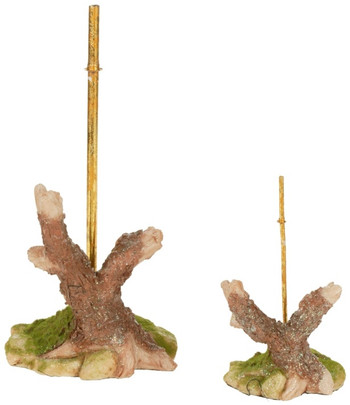 WOOD AND GRASS STAND 7" - 52-91964
