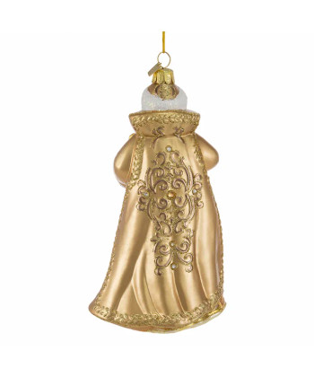 ELEGANT GOLD SANTA ORNAMENT - BELL0003