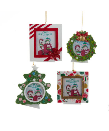 CHRISTMAS PICTURE FRAME ORNAMENT - D4203