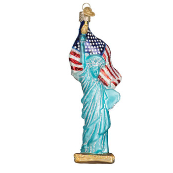 Old World Christmas Statue of Liberty front