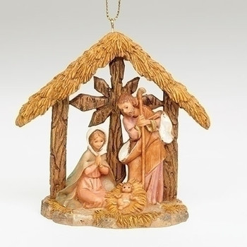 HOLY FAMILY ORN B - 57017