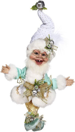 ICE SKATING ELF - SMALL, 11 INCHES