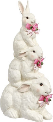 Rabbit Trio Stack by Mark Roberts