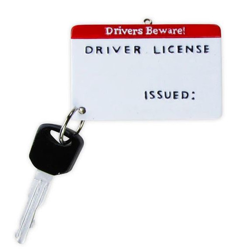DRIVERS LICENSE ORNAMENT - OR587