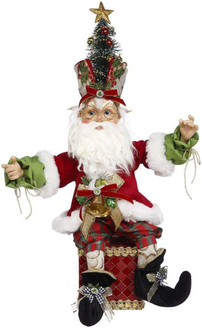 NORTH POLE HOLLY ELF STOCKING HOLDER - 51-05490