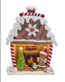 Gingerman & Tree in House