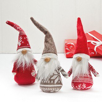 FABRIC PIXIE GNOME - 75-8448