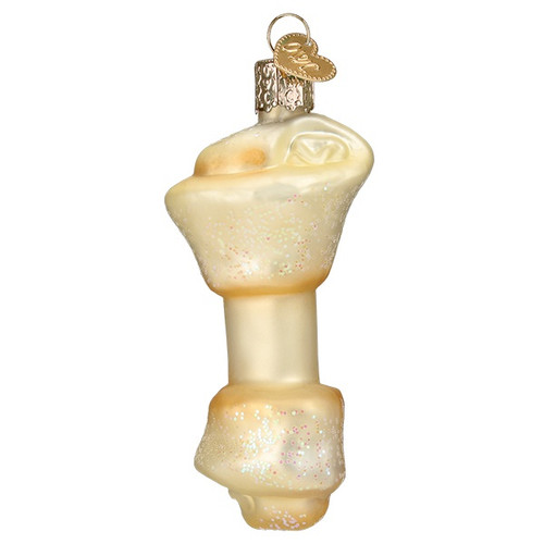 Rawhide Bone by Old World Christmas 32427