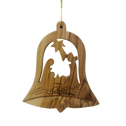 BELL WITH NATIVITY ORNAMENT - C-01