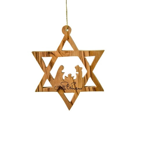 STAR OF DAVID ORNAMENT - F-04