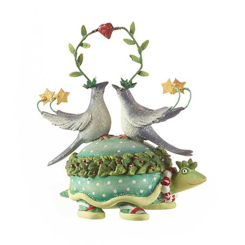 2 TURTLE DOVES ORNAMENT- 08-30252