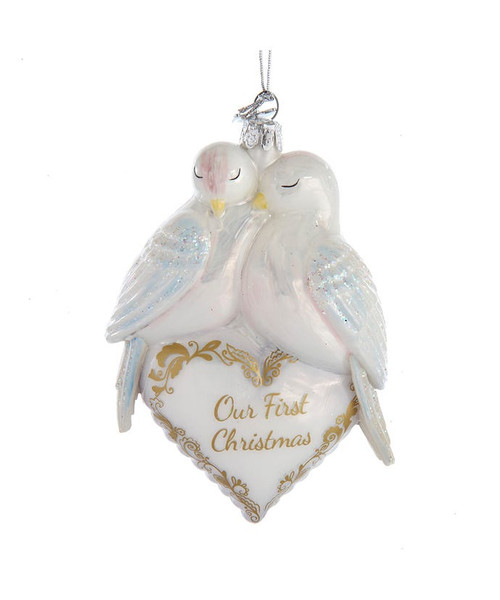 DOVES 1ST XMAS HEART - NBX0025 DOVES 1ST XMAS HEART - NBX0025