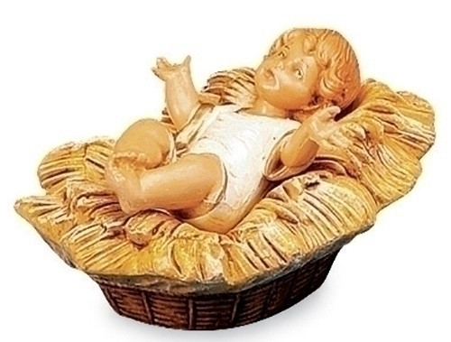 BABY JESUS AND CRADLE - 72813