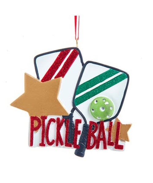 PICKLE BALL ORN - A2105 PICKLE BALL ORN - A2105