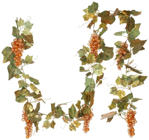 FLORENTINE GRAPE GARLAND GOLD