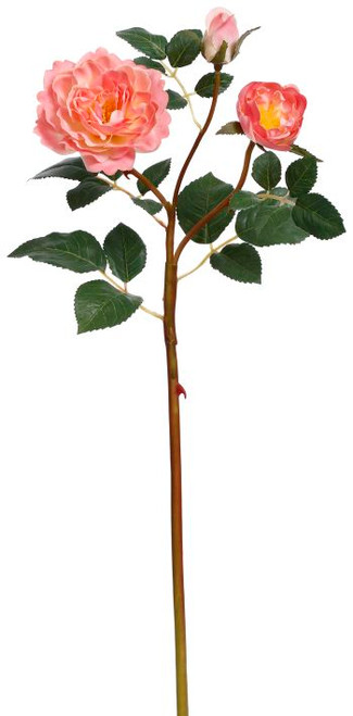 PINK ROSE SPRAY X3- 19.5"- 08-20512-PK - FALL40