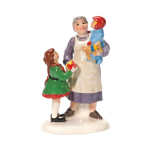 SNOW VILLAGE - GRANDMA'S FAVORITE PRESENT - 808952