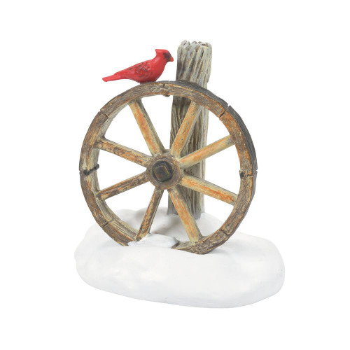 VILLAGE - CARDINAL CHRISTMAS WAGON WHEEL - 6009796 VILLAGE - CARDINAL CHRISTMAS WAGON WHEEL - 6009796