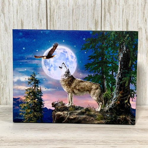 WOLF MOON 8X6 - A1085