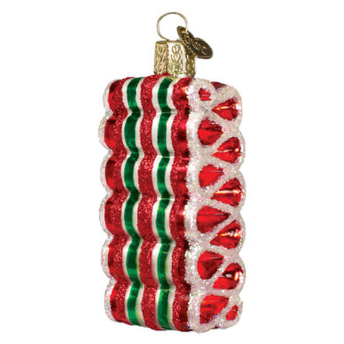 CHRISTMAS RIBBON CANDY ORNAMENT - 36315 CHRISTMAS RIBBON CANDY ORNAMENT - 36315