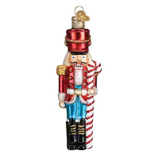 PEPPERMINT NUTCRACKER ORNAMENT - 44082 PEPPERMINT NUTCRACKER ORNAMENT - 44082