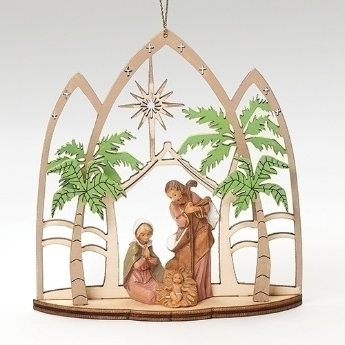 HOLY FAMILY ORNAMENT - 56392