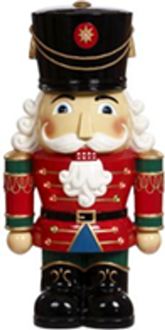 NUTCRACKER SOLDIER WITH LIGHTS 18.5" - 72-03702