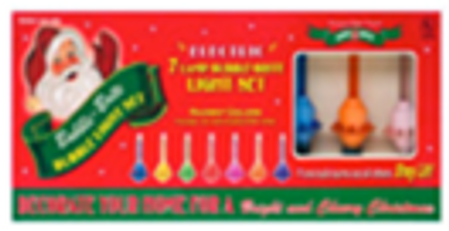 HOLIDAY SPLENDOR 7 COUNT BUBBLE LIGHTS - 4027851 HOLIDAY SPLENDOR 7 COUNT BUBBLE LIGHTS - 4027851