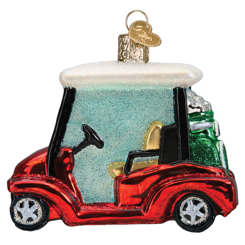 GOLF CART ORNAMENT - 46108
