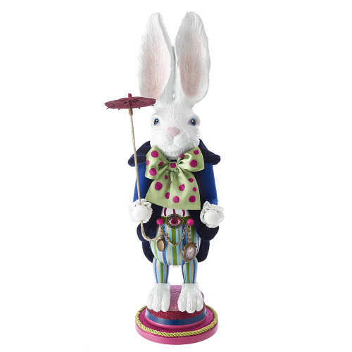 WHITE RABBIT NUTCRACKER - HA0382