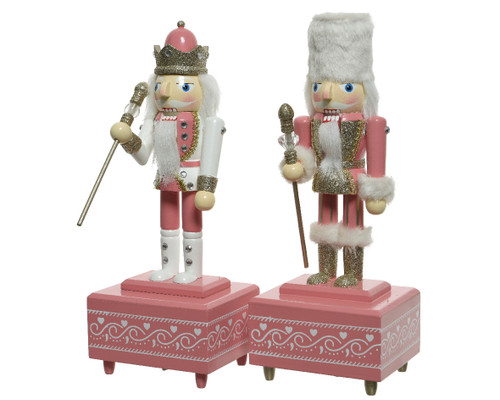 MUSIC BOX NUTCRACKER PINK- 551205