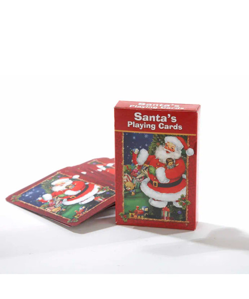 SANTA PLAYING CARDS - H3435