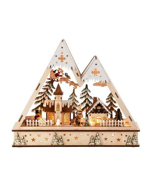 LED MOUNTAIN VILLAGE - JEL0957