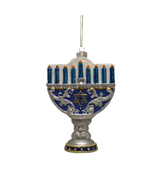 GLASS MENORAH - NB1724